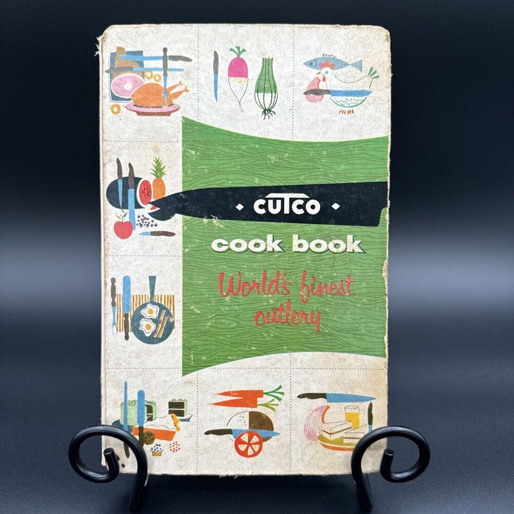 Vintage Cutco Cook Book World's Finest Cutlery Mid-Century Kitchen Collectible